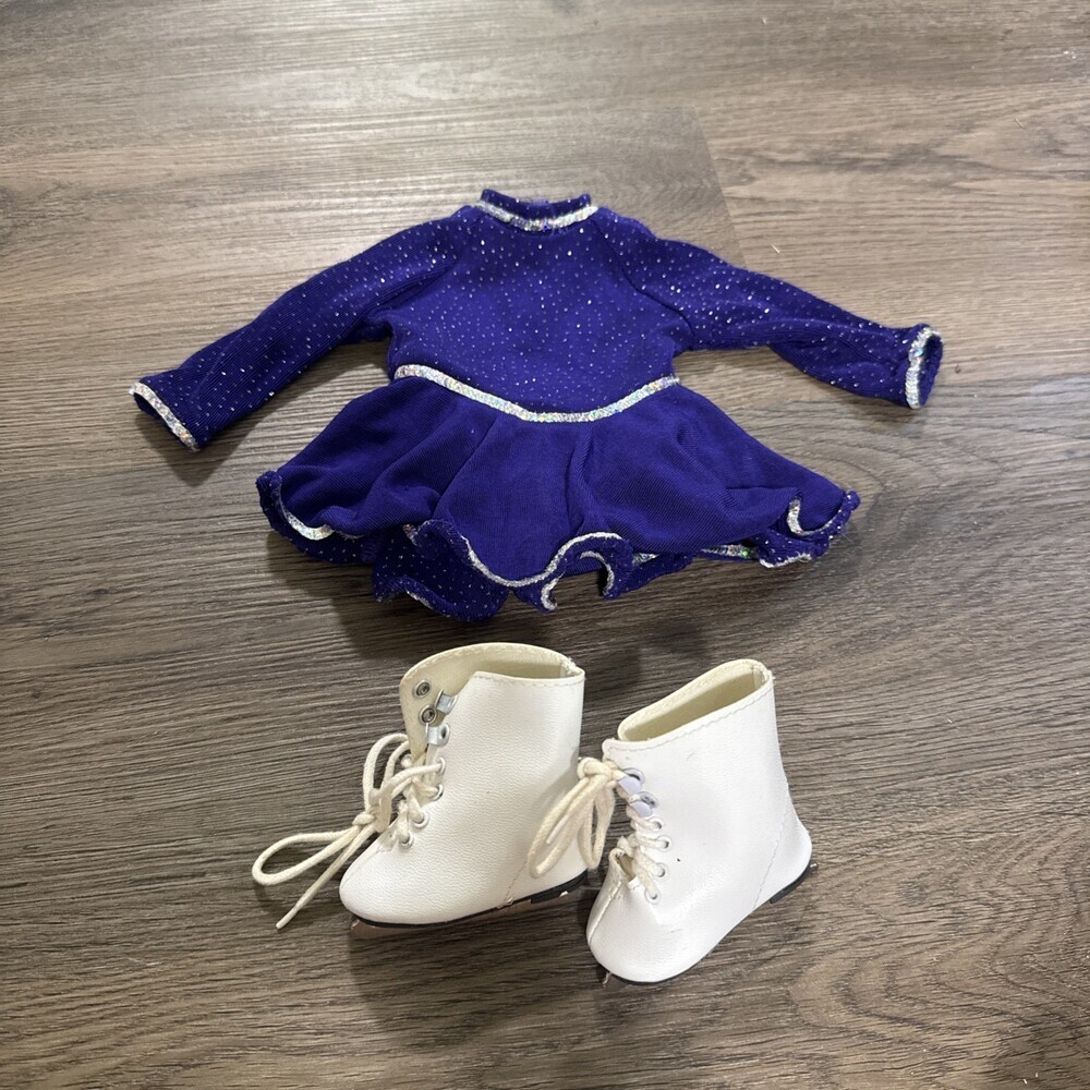 American Girl Doll Skating Star Outfit & Skating Gear